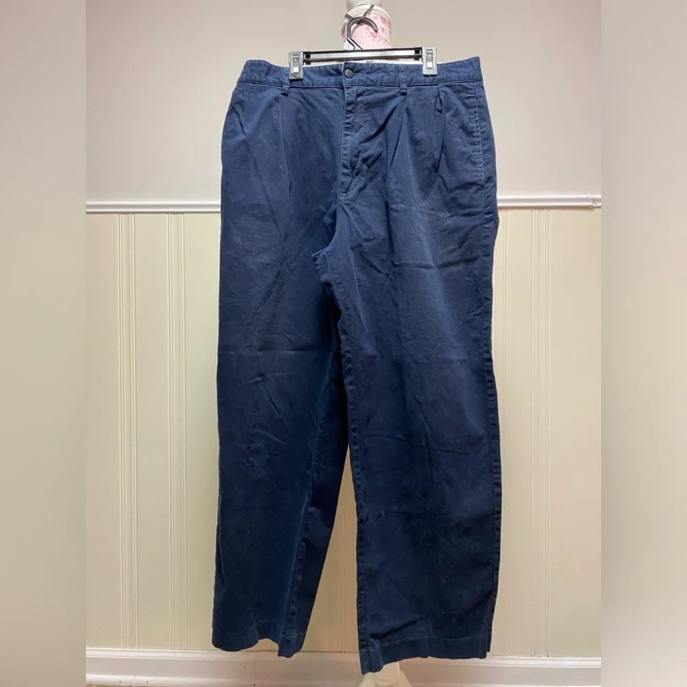 BROOKS BROTHERS GOLF Pants Navy Pleated Pants